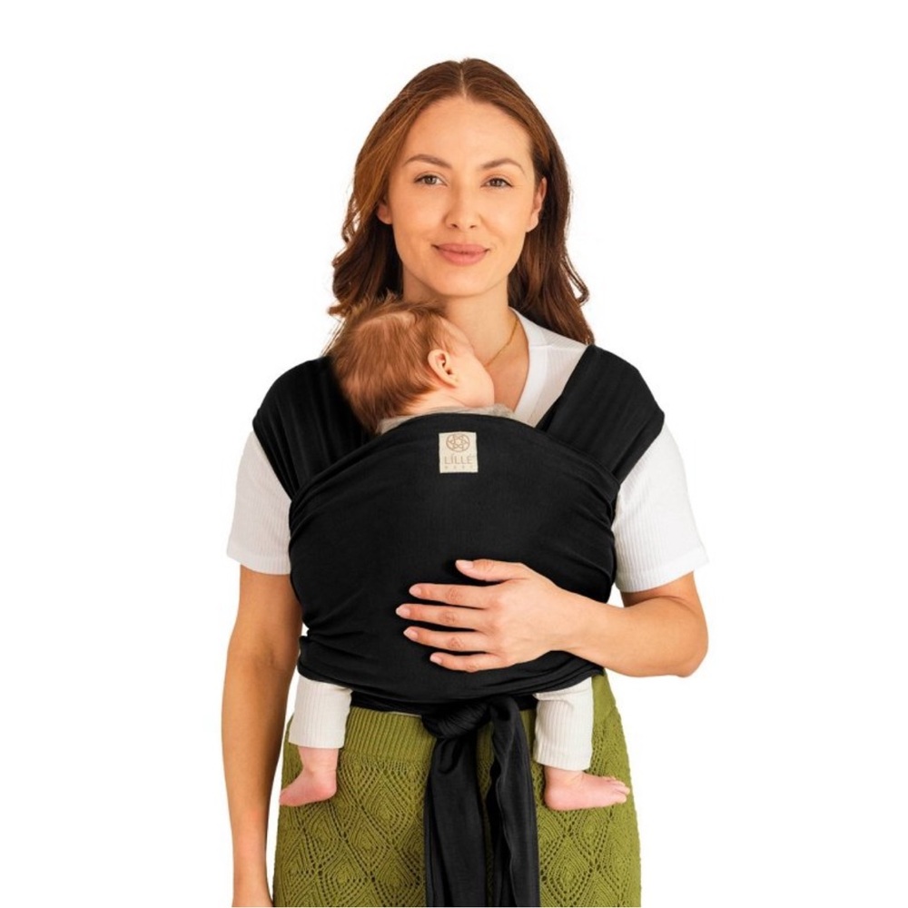 Líllé Baby Dragonfly wrap newborn - 24 months, black